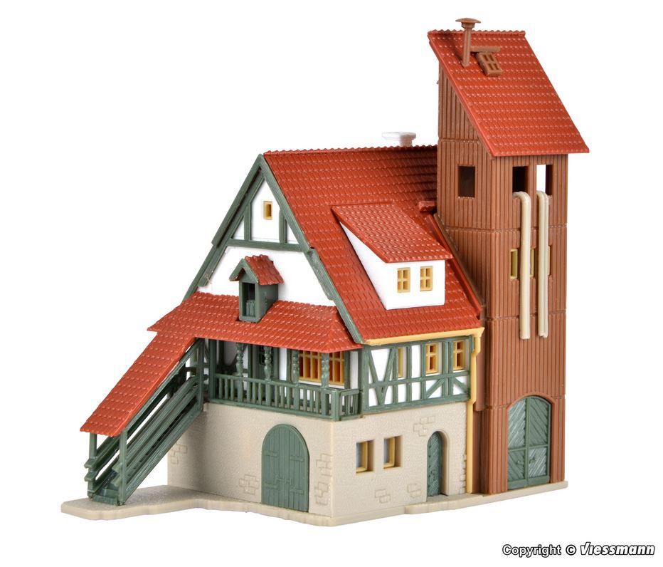 Vollmer 49550 Feuerwache 1:220 Spur Z Bausatz Neu OVP