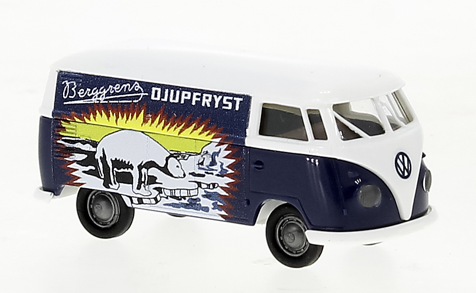 Brekina 32738 VW T1b Kasten, Berggrens Djupfryst, 1960 - 1:87