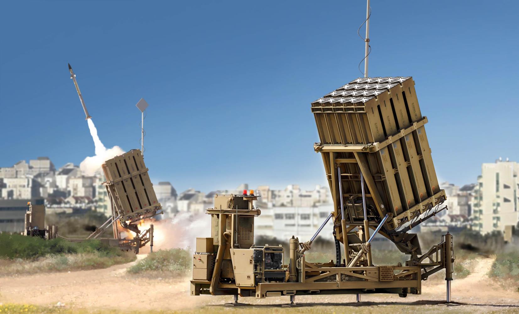 Trumpeter 01092 Iron Dome Air Defense System 1:35 Bausatz Neu OVP