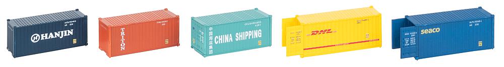 Faller 182057 20' Container, 5er-Set
