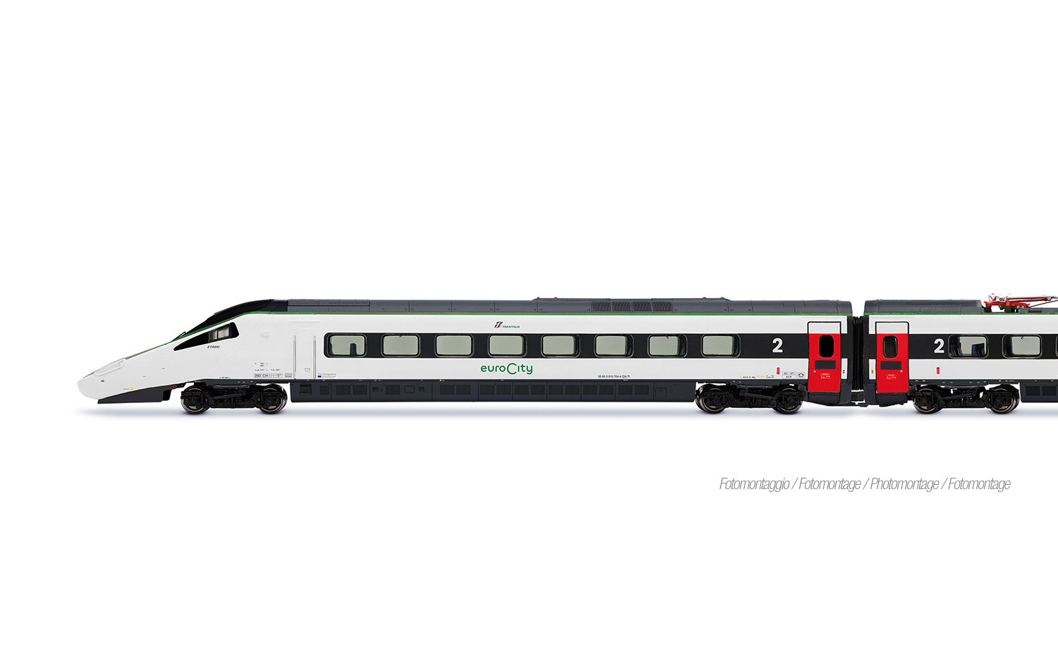 Lima HL1682 FS Trenitalia, 4-tlg. Grundset des Hochgeschwindigkeitszug E
