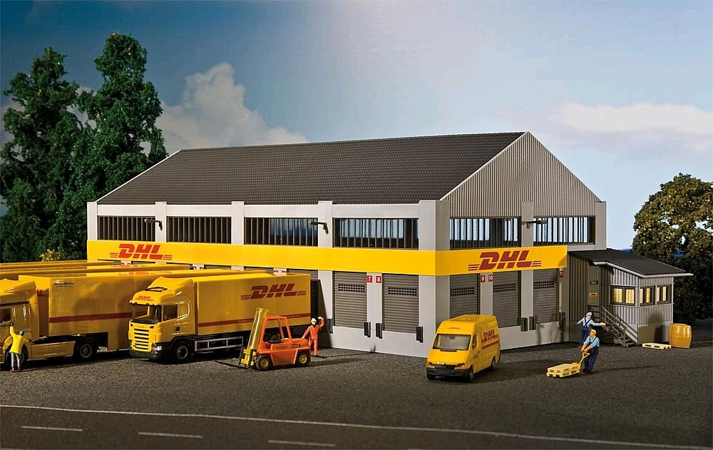 Faller 130981 Logistik-Zentrum DHL 1:87 Spur H0 Bausatz Neu OVP