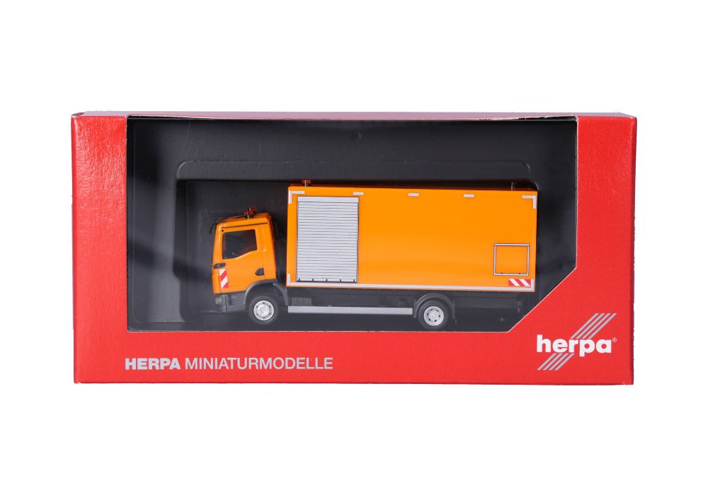 Herpa 320931 MAN TGL CC Koffer-LKW "Fahrbahnreinigung" 1:87 NEU