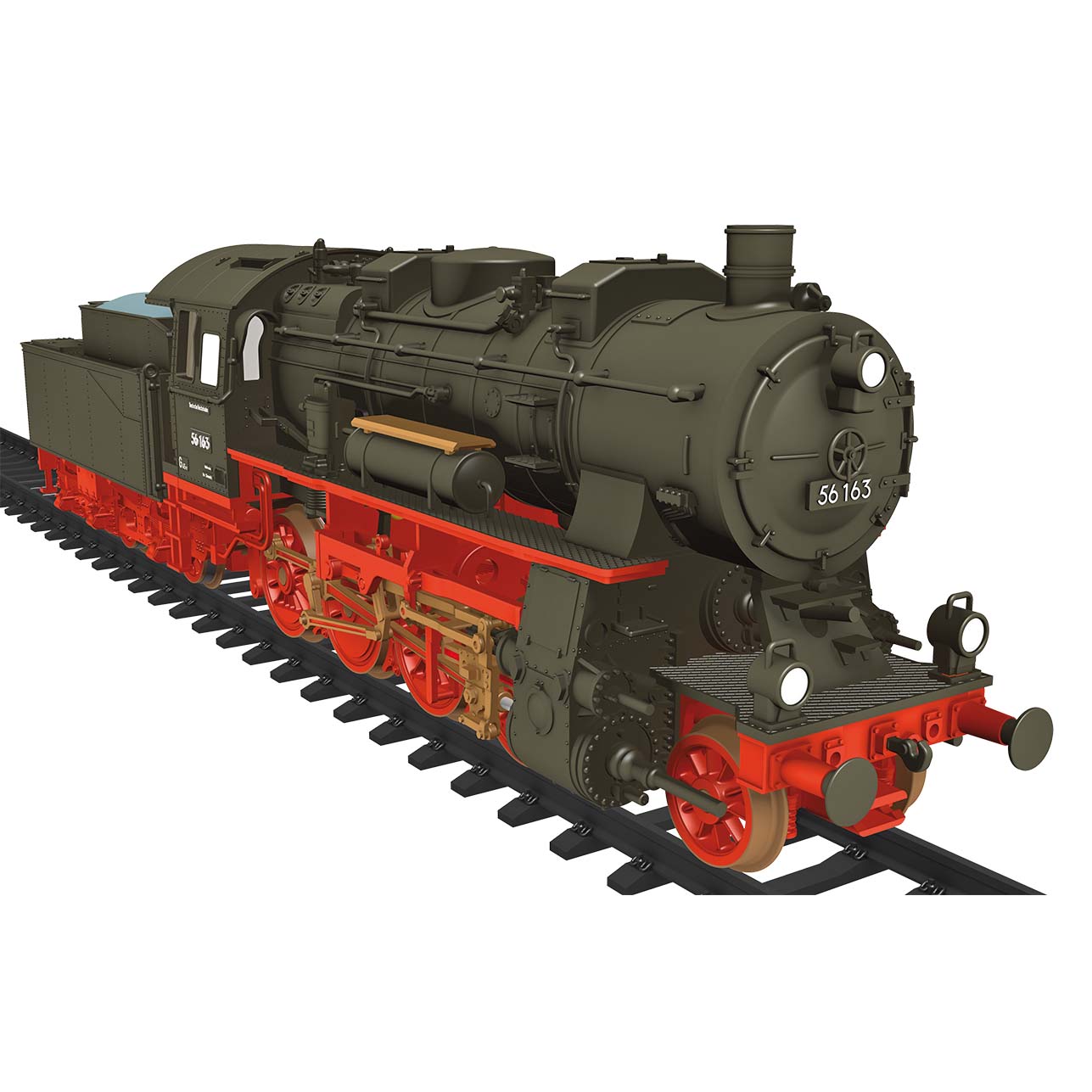 Busch 30011 Dampflok BR 56 163 Spur TT