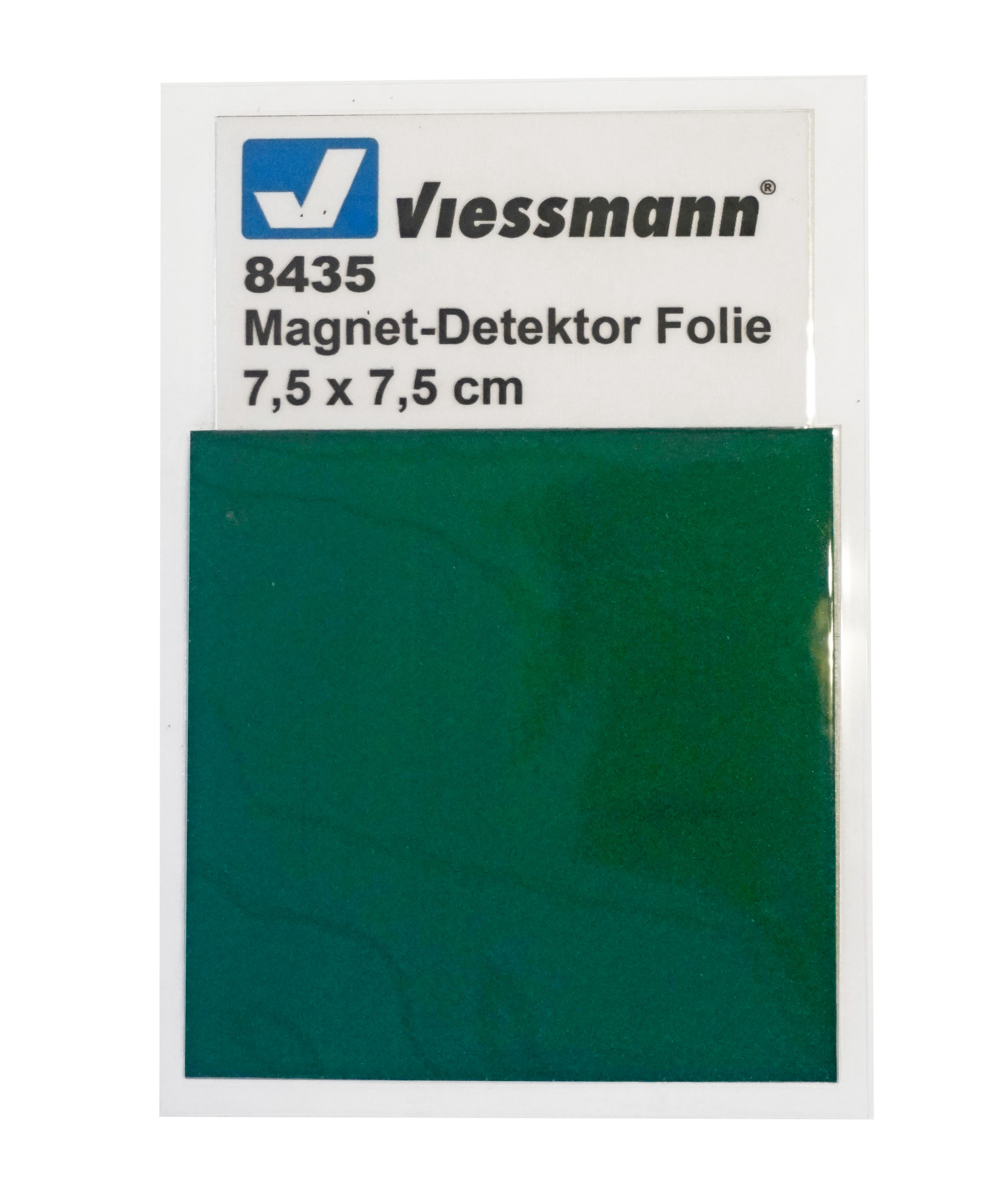 Viessmann 8435 Magnet-Detektor Folie L 7,5 x B 7,5 cm Spur H0 1:87