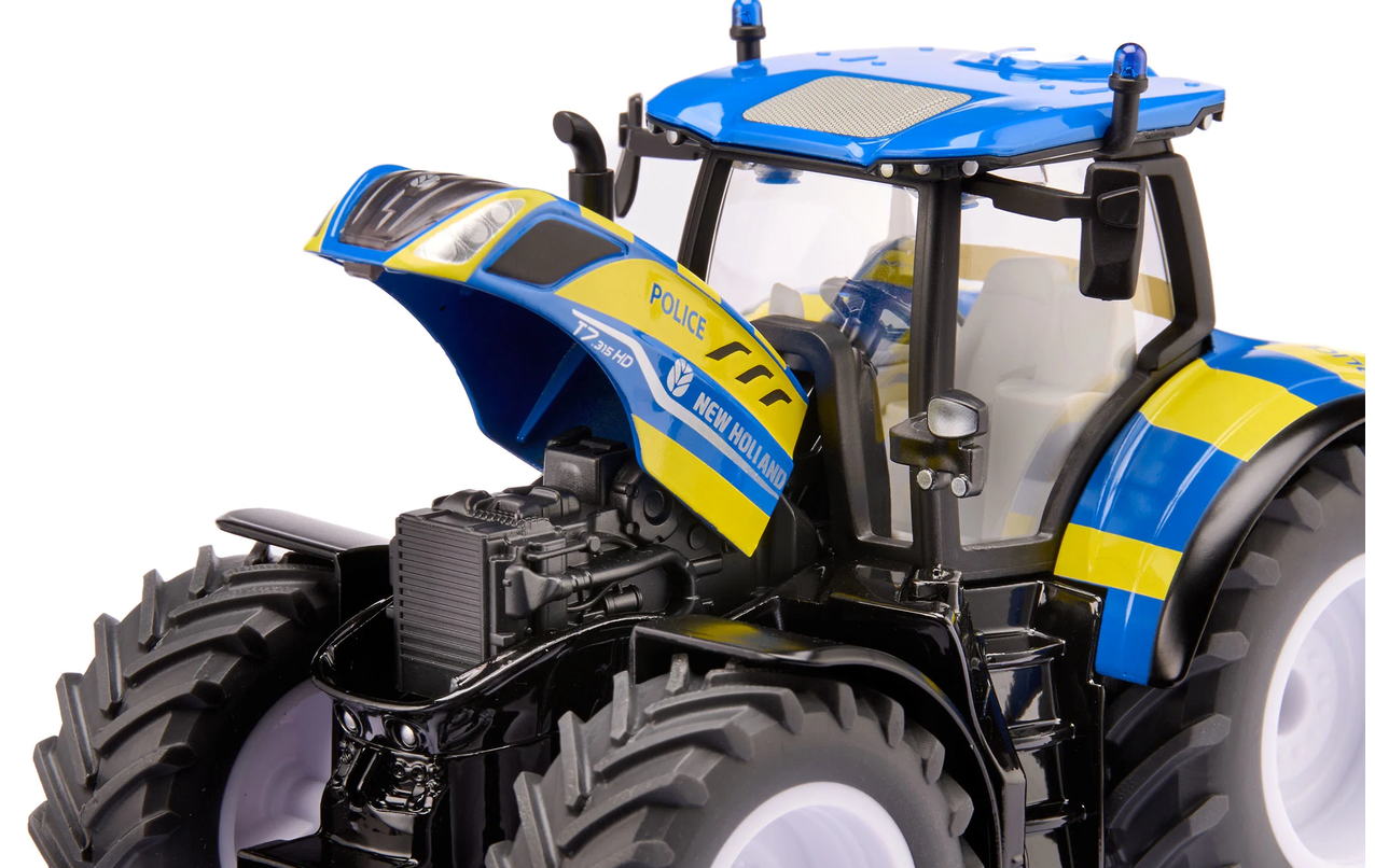Siku 3297 New Holland Polizei-Traktor 1:32 Spur 1 Standmodell