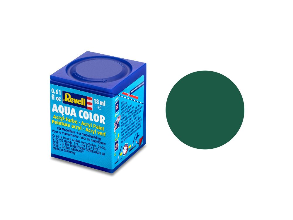 Revell 36139 Aqua Color Dunkelgrün matt 18 ml NEU