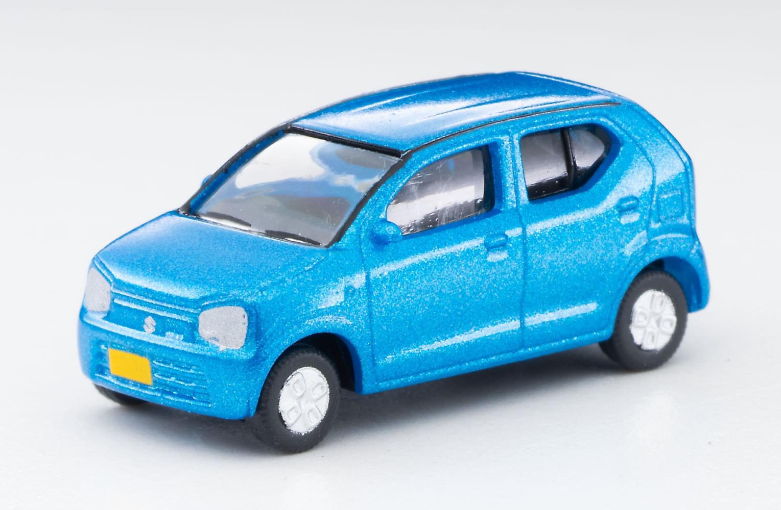 Tomytec 323686 Car-Collection 4x Honda/Suzuki blau 1:150 Spur N Neu