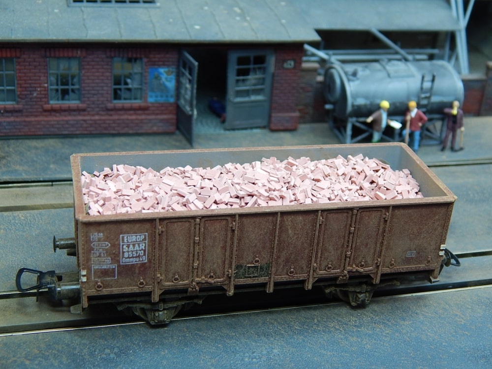 Juweela 28017 Ziegel (NF) ziegelrot hell, 6000x (Miniatur)