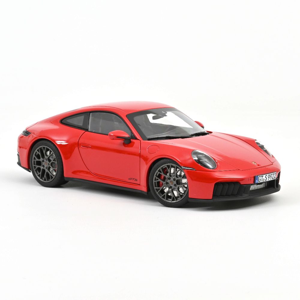 Norev 187171 Porsche 911 Carrera 2025 Indischrot 1:18 Standmodell