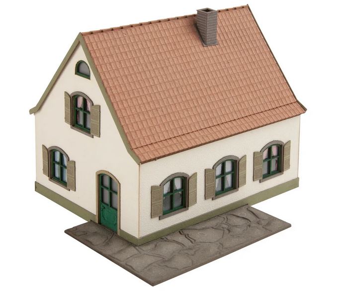 Noch 66608 Kleines Einfamilienhaus - Spur H0 - Bausatz - Neu - OVP