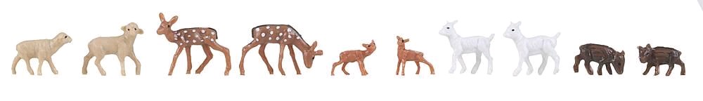 Faller 150937 Tiergehege 1:87 Spur H0 Neu OVP Figuren