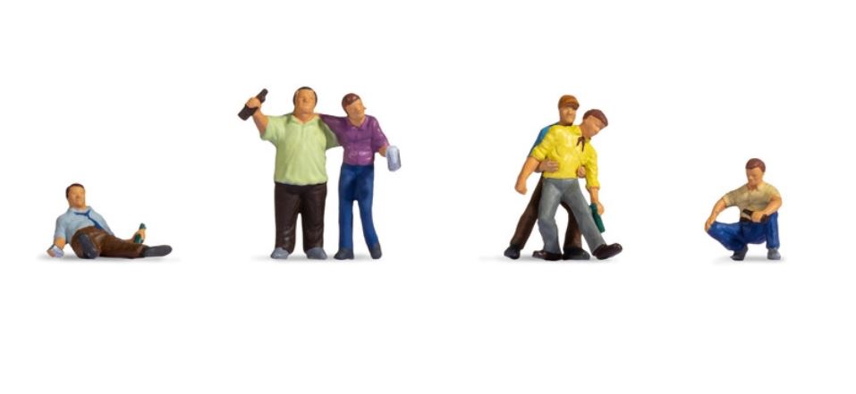 Noch 36559 Betrunkene (Modellbau)  Spur N NEU OVP Figuren
