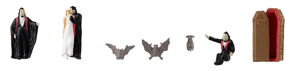 Faller 151632 Figuren-Set Graf Dracula - Spur H0 - 1:87