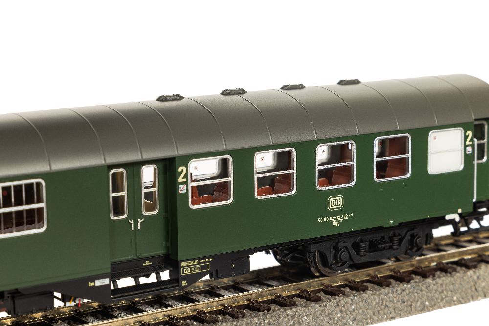 Piko 58862 Umbauwgn 2. Kl. m. Gepäckabteil BD4yg DB IV Spur H0