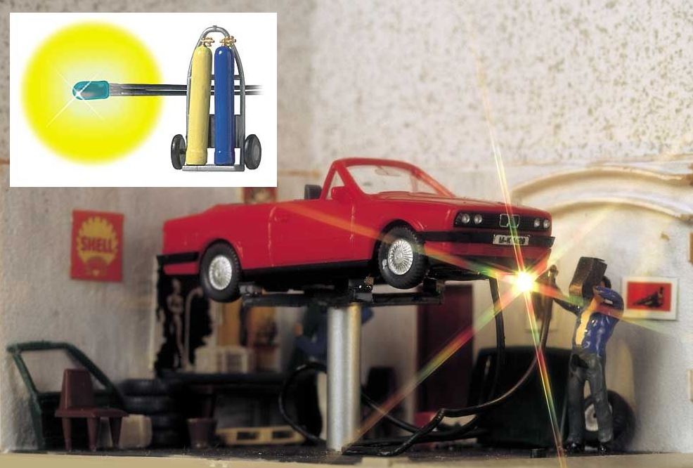Busch 5931 Schweißlicht Miniatur H0/TT/N NEU OVP