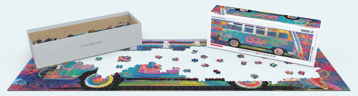 EUROGRAPHICS 6010-5549 Love Bus 1000 Teile Puzzle