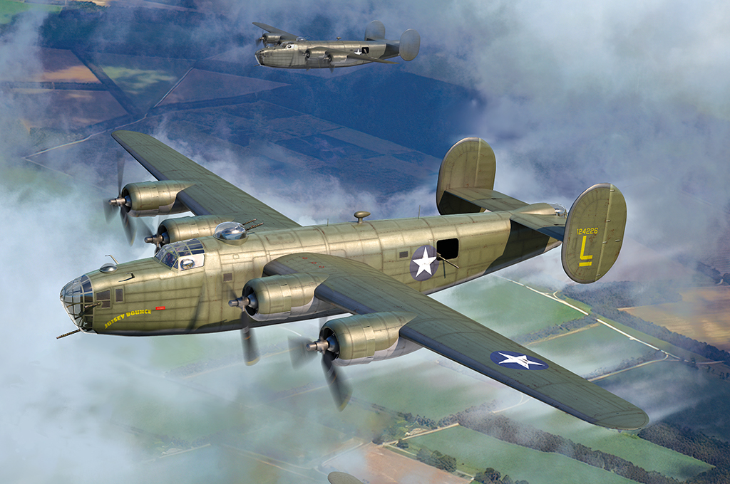 HobbyBoss 81775 US B-24D Liberator 1:48 Modellbausatz Neu OVP