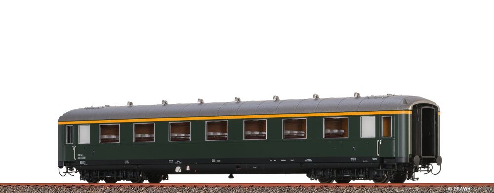 Brawa 51108 Personenwagen A4üh ÖBB 1:87 Spur H0 DC+ LED NEU