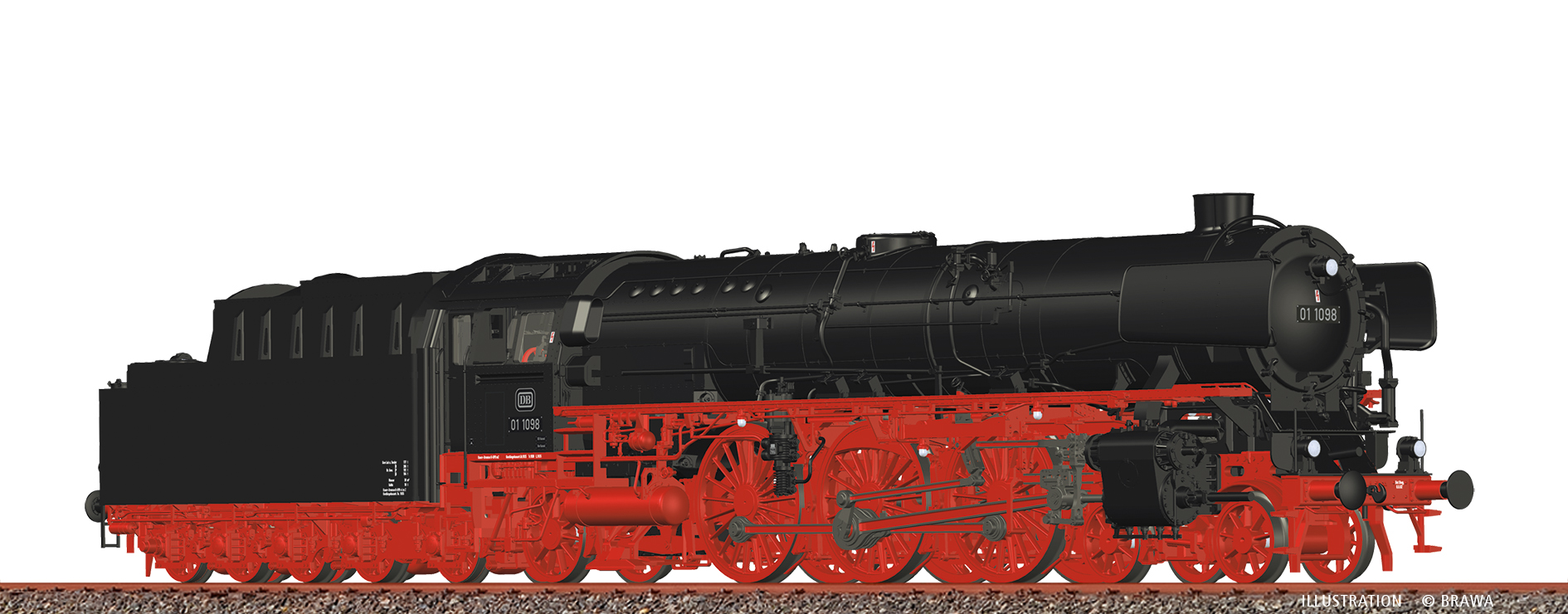 Brawa 70130 H0 Schnellzuglok BR 01.10 DB