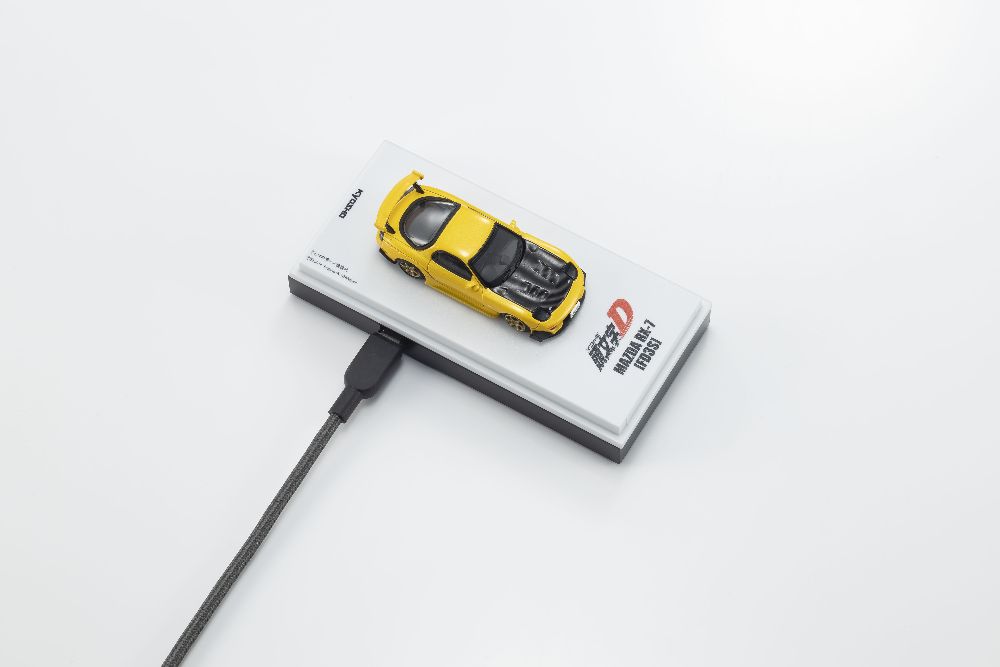 Kyosho 07133LB 1:64 MAZDA RX7 (FD) INITIAL D WITH LED 1995