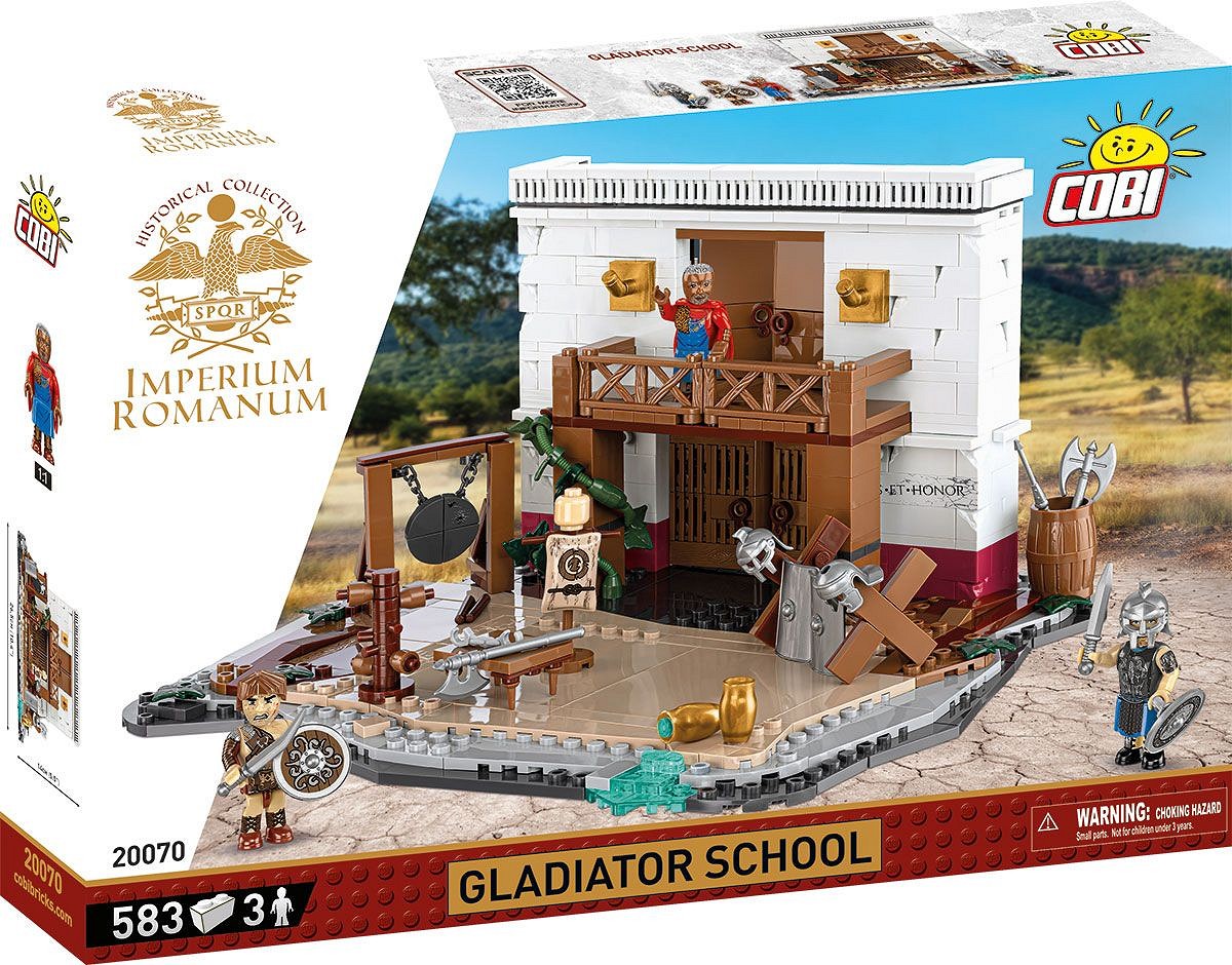 Cobi 20070 Gladiatorenschule Modellbausatz Neu OVP
