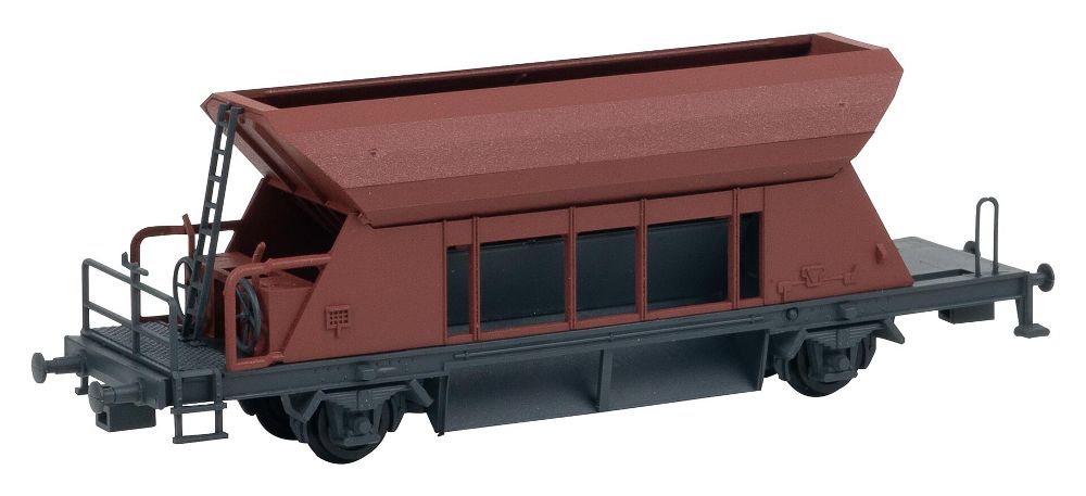 Faller 120323 2 Spindelhebeböcke m. aufgebocktem Waggon Spur H0