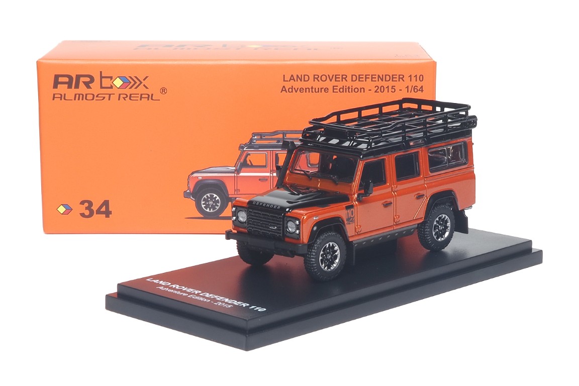 Almost Real 610301001 LAND ROVER DEFENDER 110 - ADVENTURE EDITION 1:64