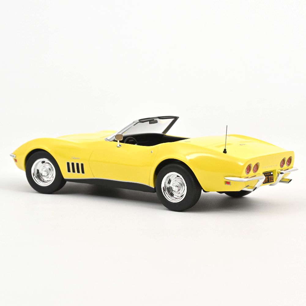 Norev 189039 Chevrolet Corvette Convertible 1969 Daytona Gelb 1:18