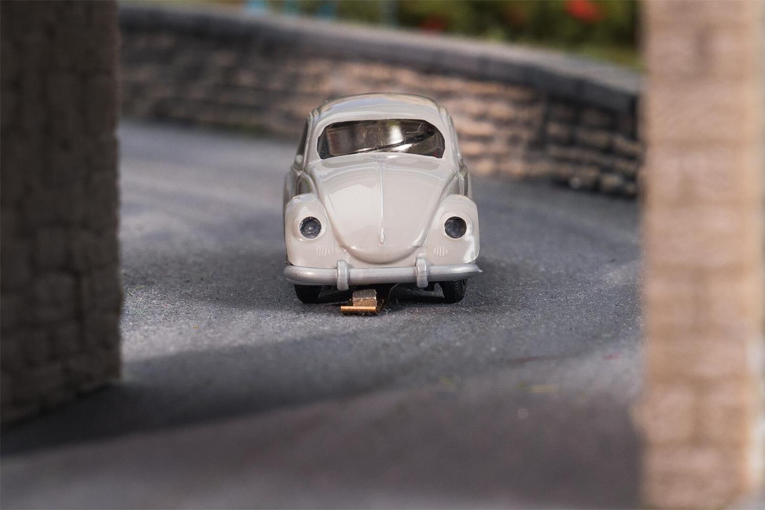 Faller 161444 Car System VW Käfer grau 1:87 Spur H0 Neu OVP