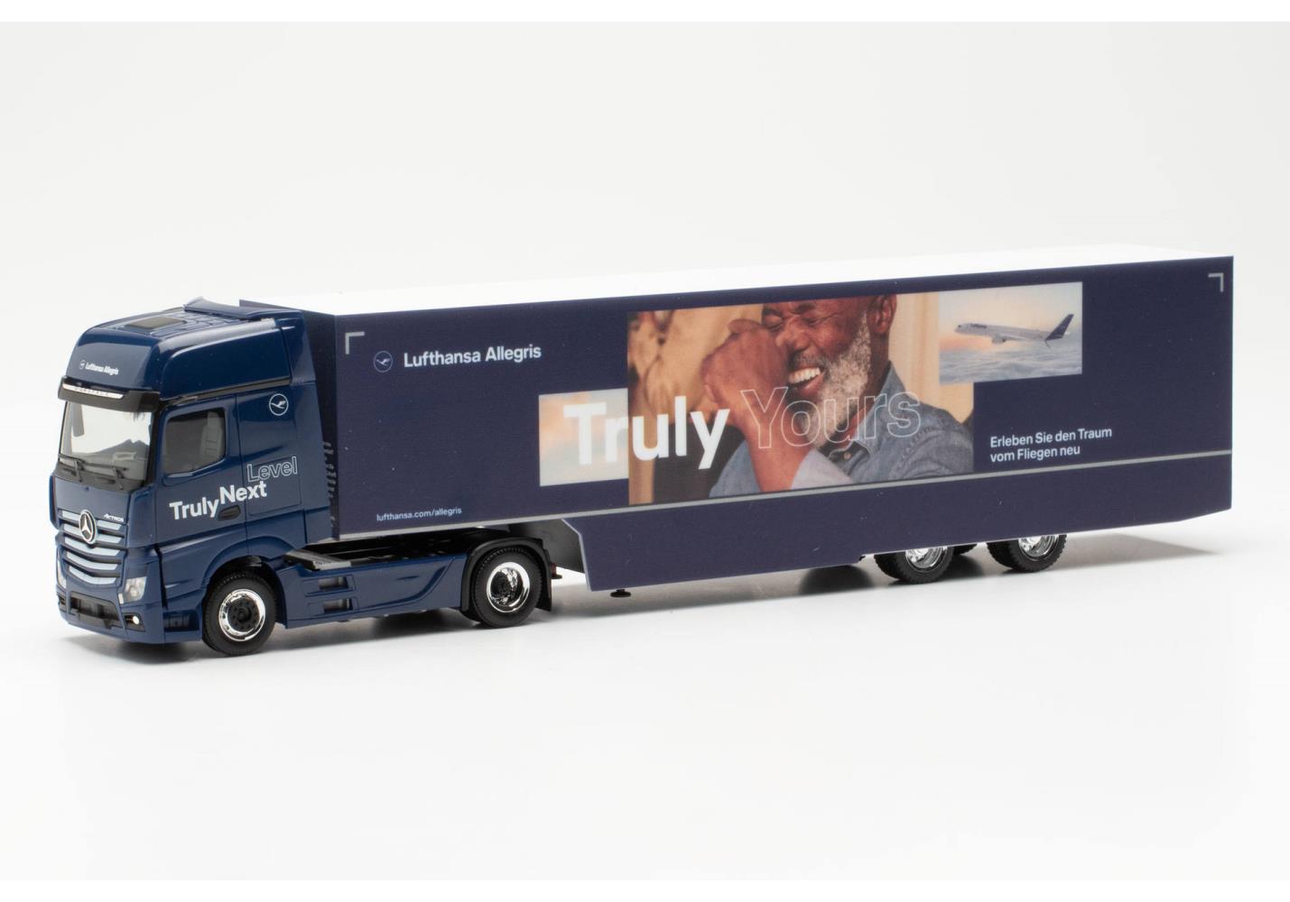 Herpa 317054 Mercedes-Benz Actros Gigaspace 1:87 Spur H0 Neu