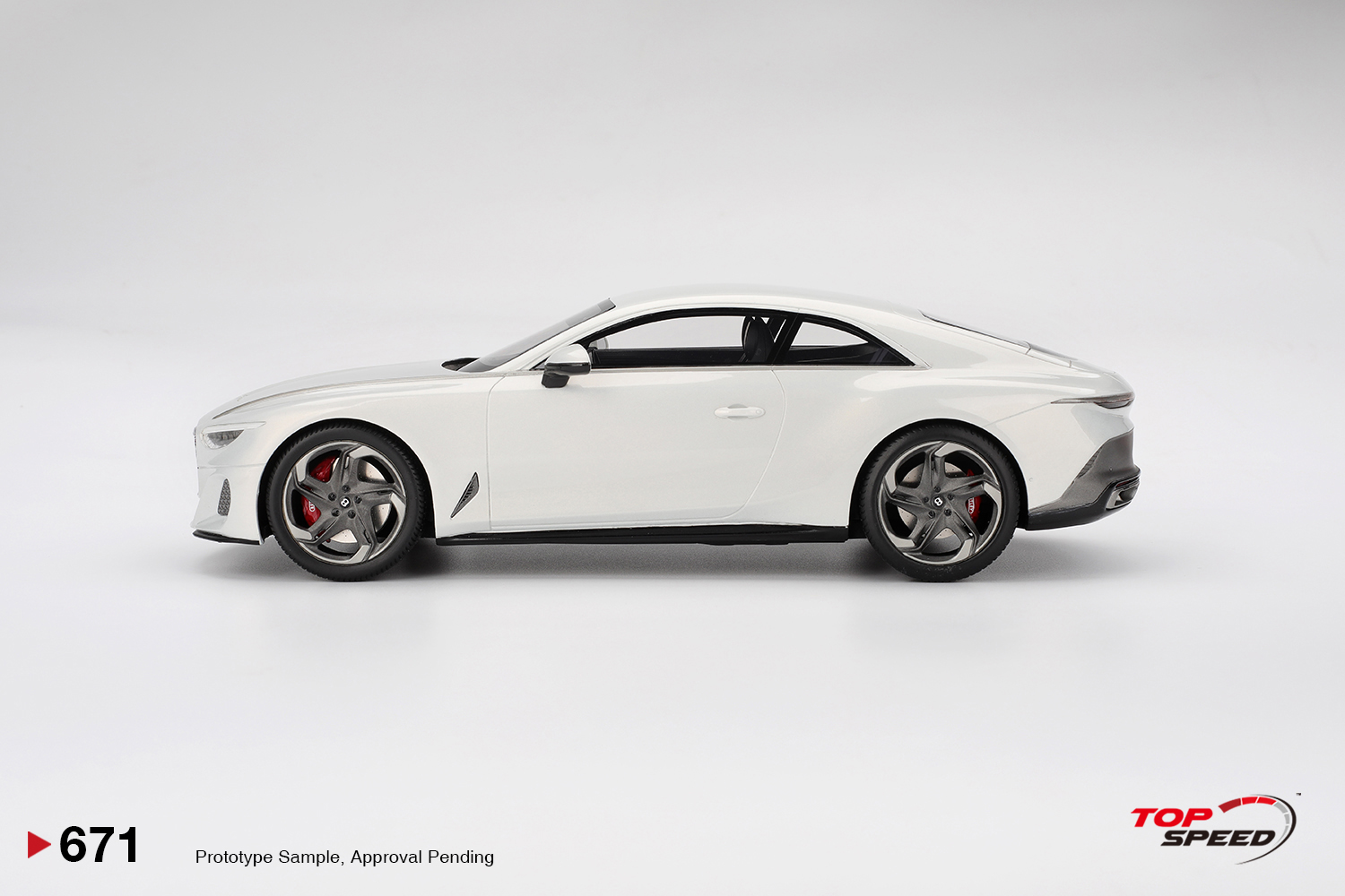 Top Speed TS0671 1:18 BENTLEY BATUR BONNEVILLE PEARL 2025