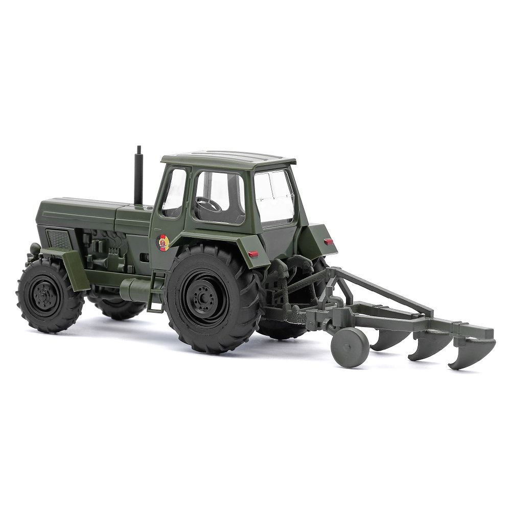 Busch 54207 Fortschritt ZT 303-D mit Dreischarpflug NVA 1:87 NEU