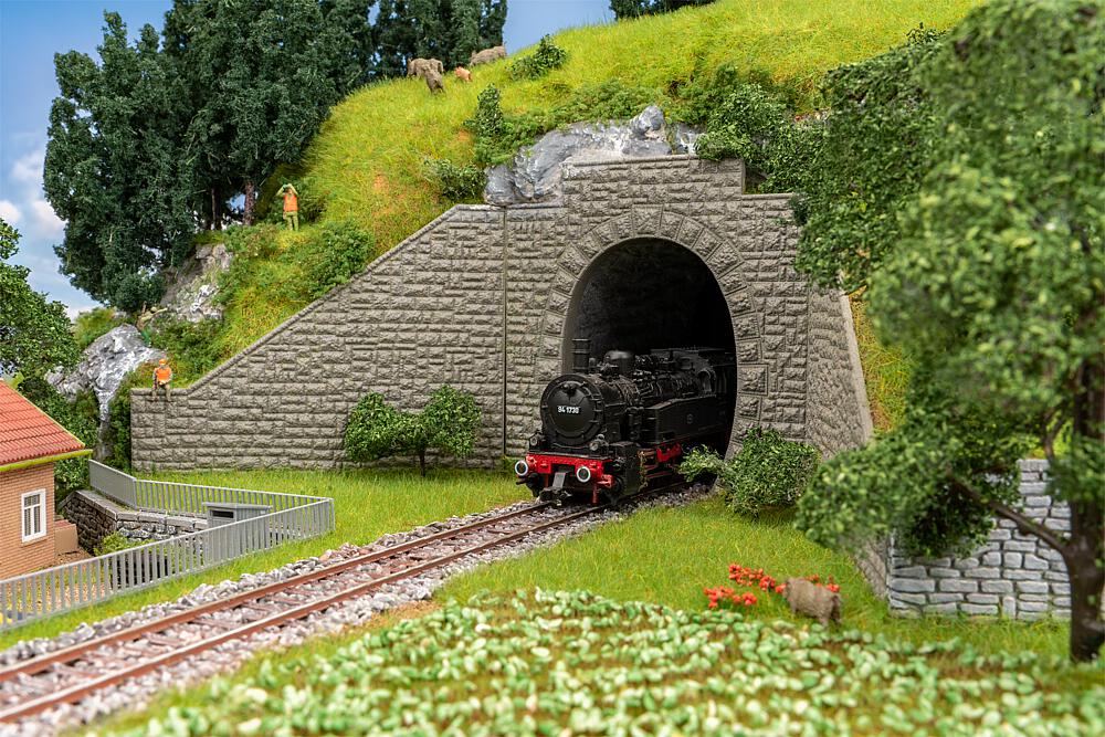 Faller 120576 2 Tunnelportale 1-gleisig 1:87 Spur H0 Neu OVP