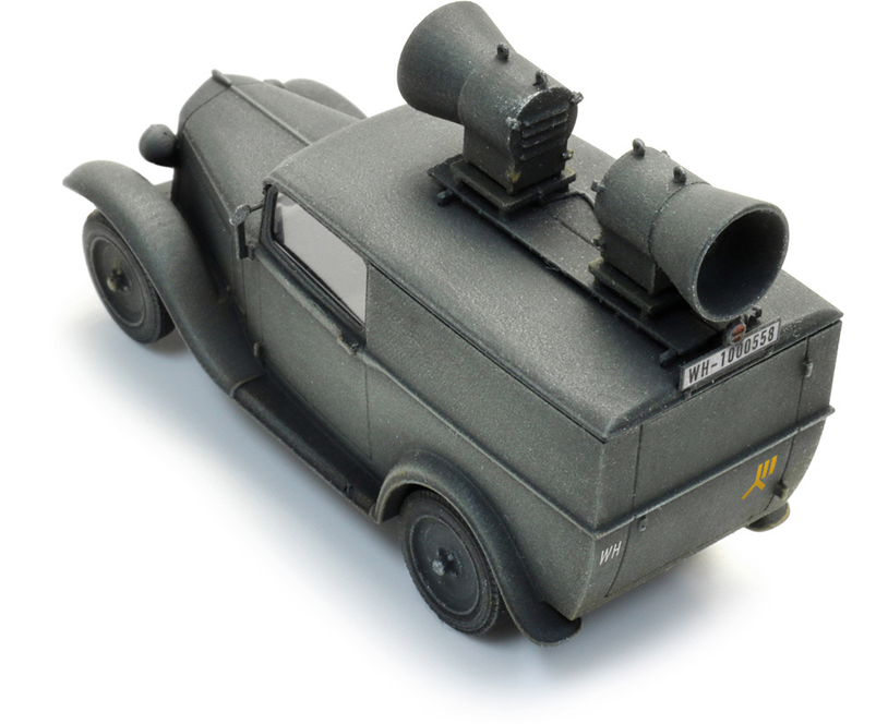 Artitec 10.443 Opel P4 Kastenwagen 1:87 Spur H0 Bausatz NEU OVP