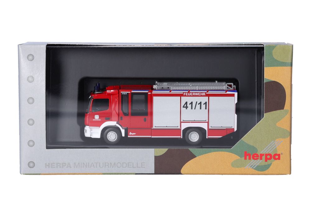 Herpa 747449 MB Atego 13 Z-Cab "Bundeswehr/Feuerwehr" 1:87