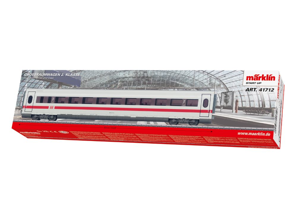 Märklin 41712 Start up Großraumwgn 2. Klasse ICE 2 (DB AG) Spur H0