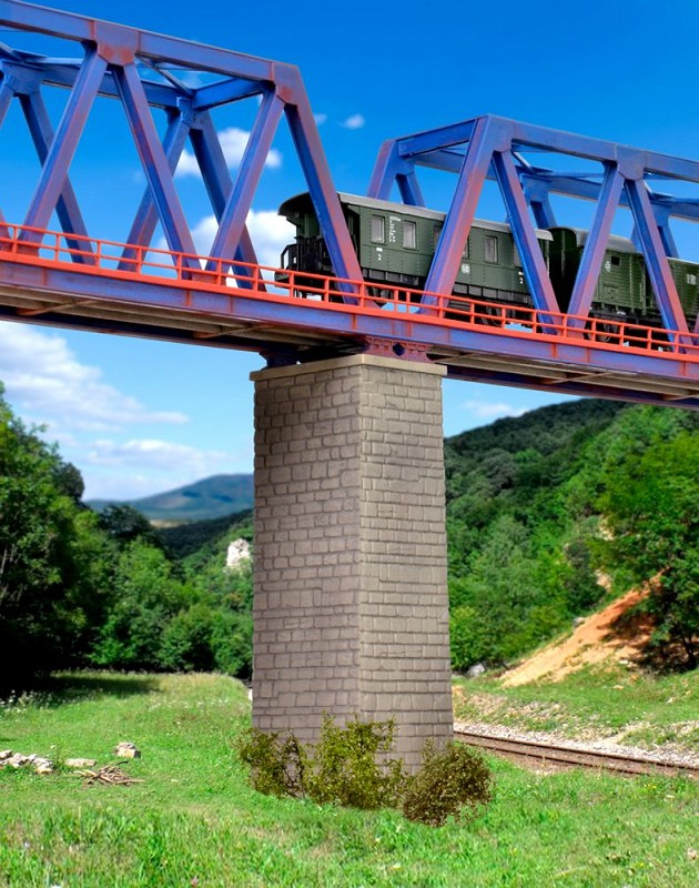 Kibri 37673 N/Z Viadukt-Mittelpfeiler