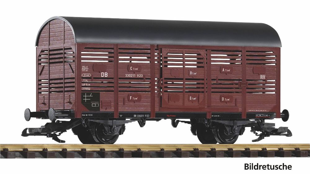 Piko 37979 Viehtransportwagen DB III 1:22,5 Spur G NEU OVP