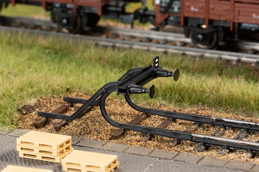 Auhagen 41664 Prellbock geschwungen 2 Stk. 54 x 30 x 21 mm Spur H0