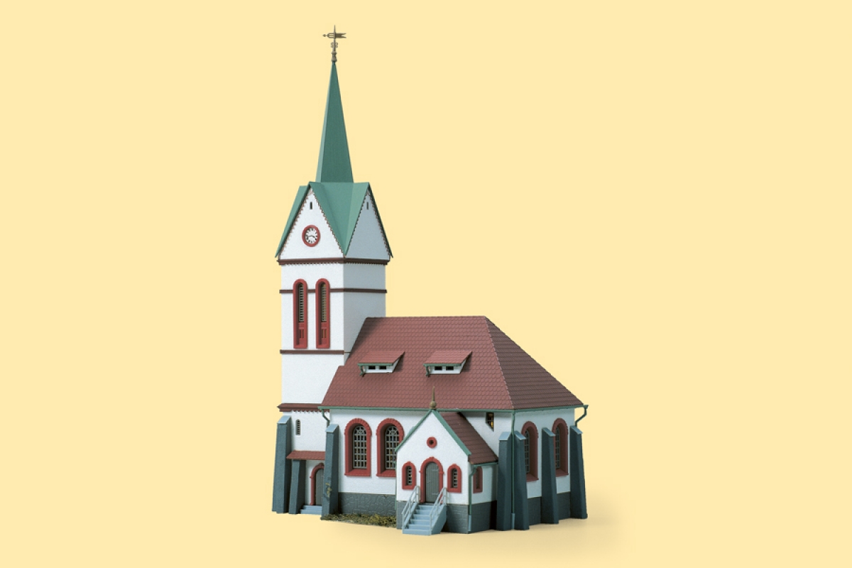 Auhagen 11370 Stadtkirche - Spur H0 - Bausatz - Neu - OVP