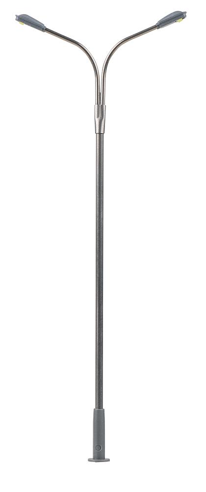 Faller 180101 LED-Straßenbeleuchtungen, Peitschenleuchten, 3 Stück