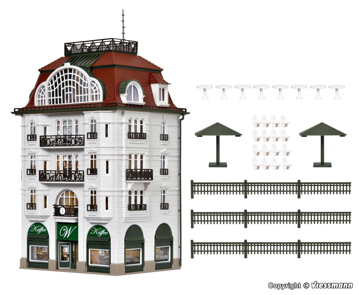 Vollmer 43618 Wiener Kaffeehaus 1:87 Spur H0 Bausatz Neu OVP