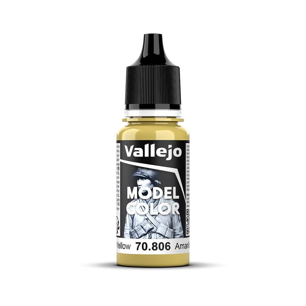 Vallejo 70806 Lasurgelb, matt, 18 ml Model Color NEU