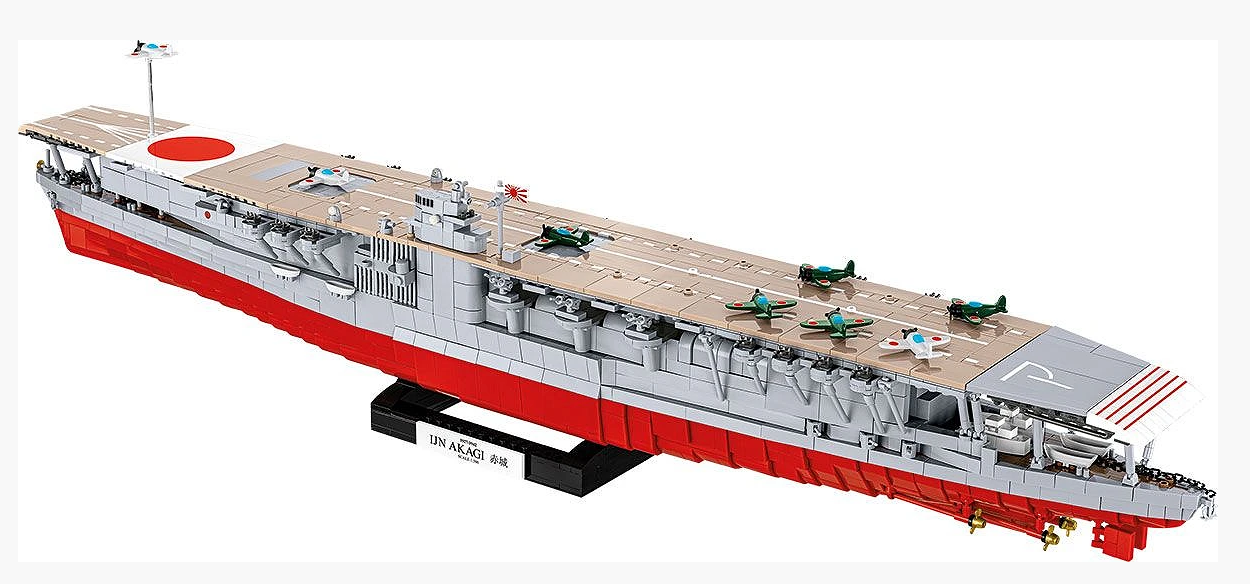 Cobi 4851 IJN Akagi Aircraft Carrier 1:300 Bausatz NEU OVP