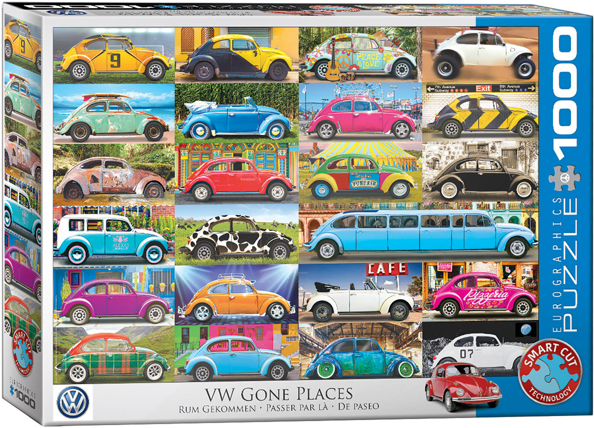 EUROGRAPHICS 6000-5422 VW Käfer - Rumgekommen 1000 Teile Puzzle Neu OVP