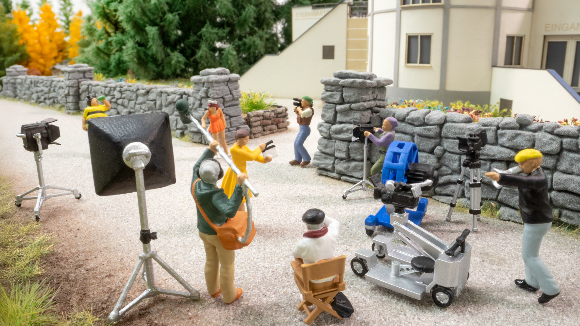 Noch 16293 Figuren-Themenwelt „Filmset"