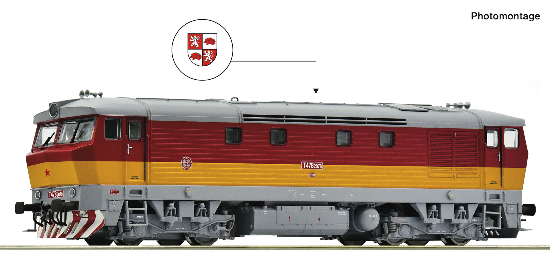 Roco 7300090 Diesellokomotive T 478 2079
