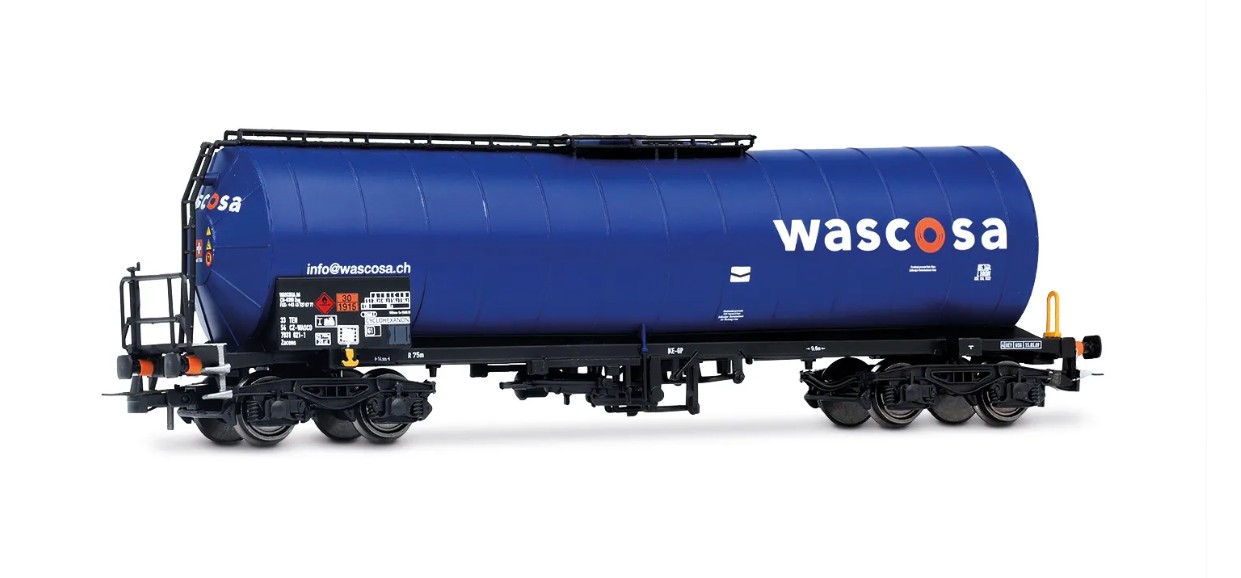 Rivarossi HR6666 WASCOSA 4-achs. Kesselwagen Ep. VI 1:87 Spur H0