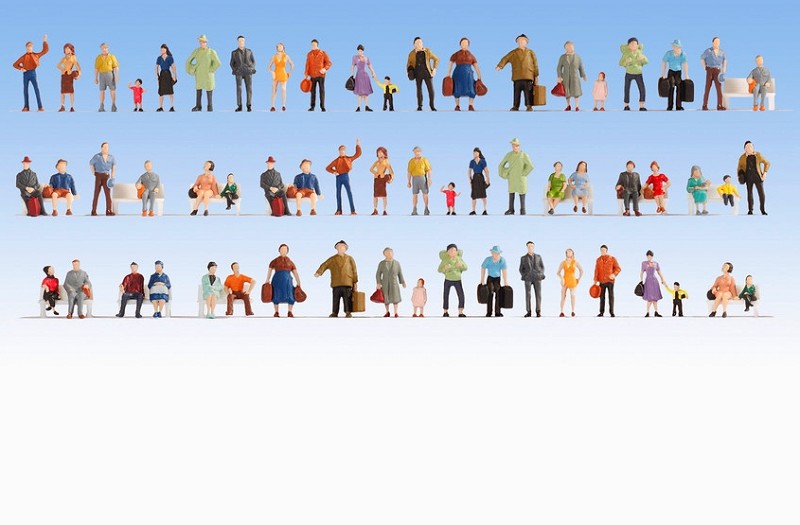 Noch 18401 Mega Spar set Figuren Spur H0 NEU OVP